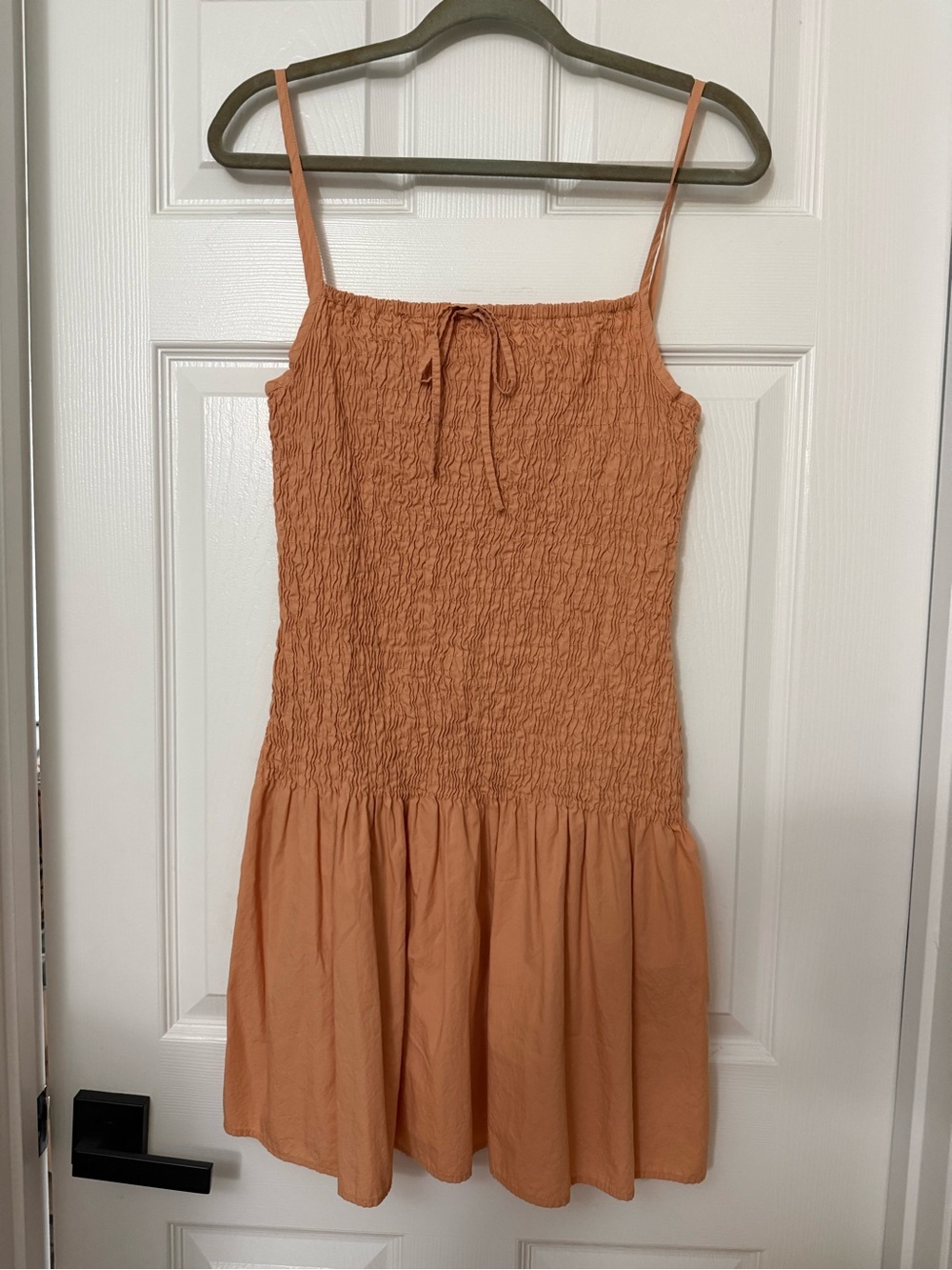 Solid And Striped Mini Dress